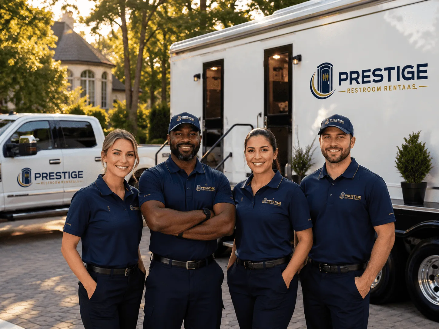 Trusted Luxury Portable Restrooms company in Harrietta, MI